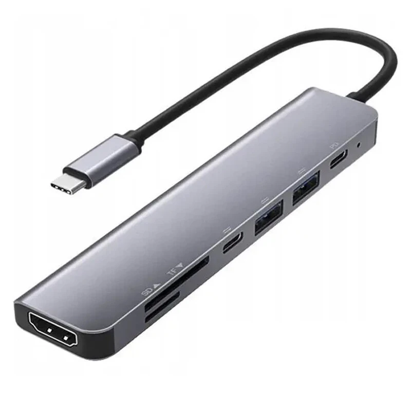 هاب 7 پورت Type-C رویال RHC-2120
