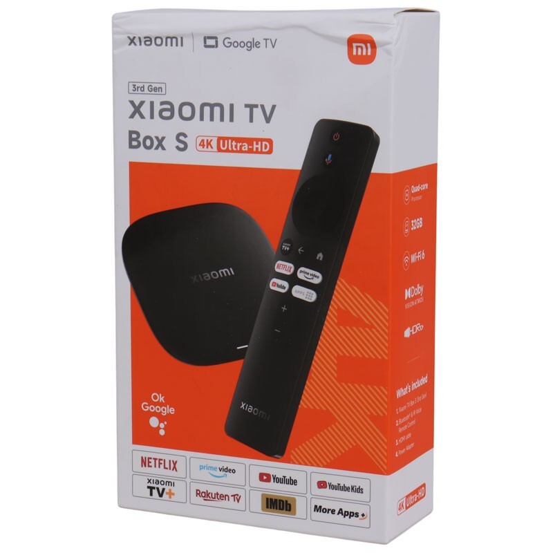 اندروید باکس Xiaomi TV Box S 4K MDZ-32-AA 3rd Gen 32GB