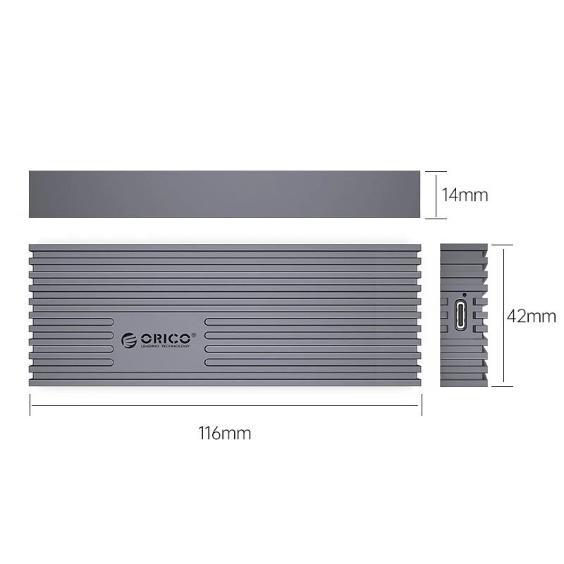 باکس هارد M.2 NVMe SSD اوریکو M233C3-G4