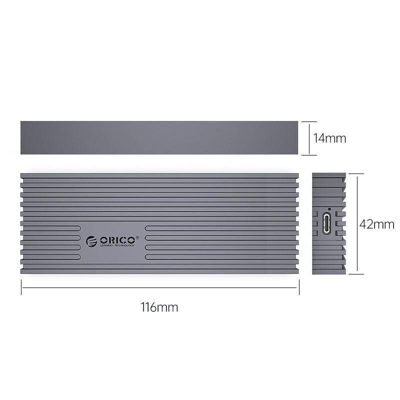 باکس هارد M.2 NVMe SSD اوریکو M233C3-G4