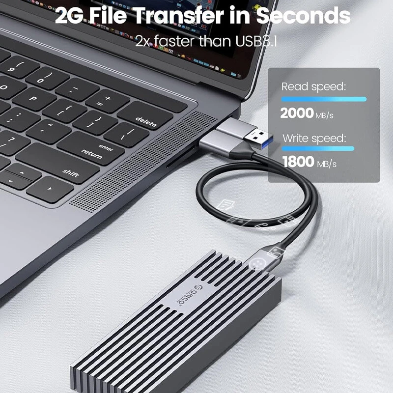 باکس هارد M.2 NVMe SSD اوریکو M233C3-G4