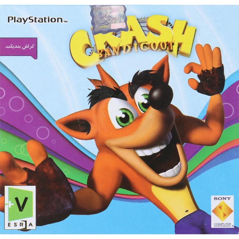 بازی Crash Bandicoot لوح زرین مناسب برای PS1