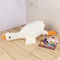 عروسک پولیشی غاز خوابیده سایز 50 خارجی