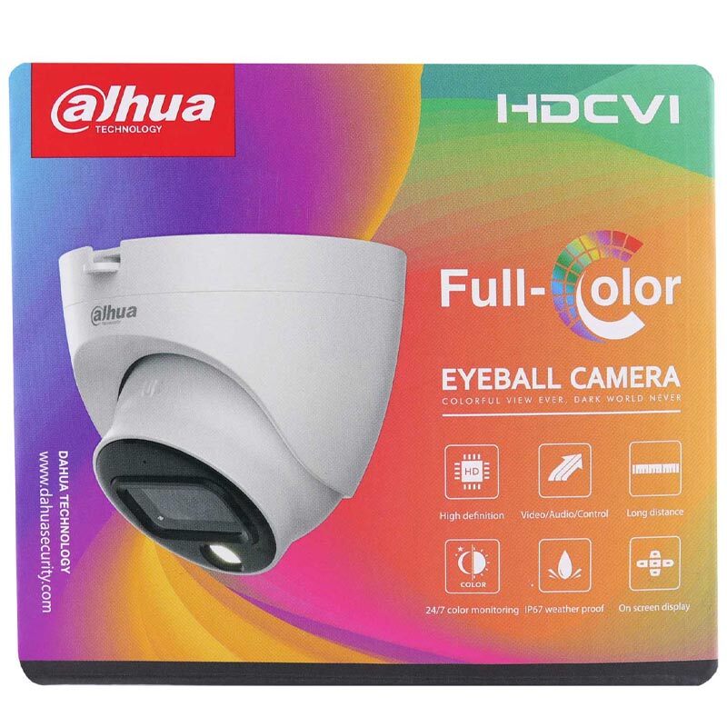دوربین مداربسته داهوا 2 مگاپیکسل HAC-HDW1209TLQP-A-LED