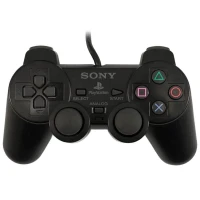 دسته بازی تک شوکدار Sony PS2 مشکی