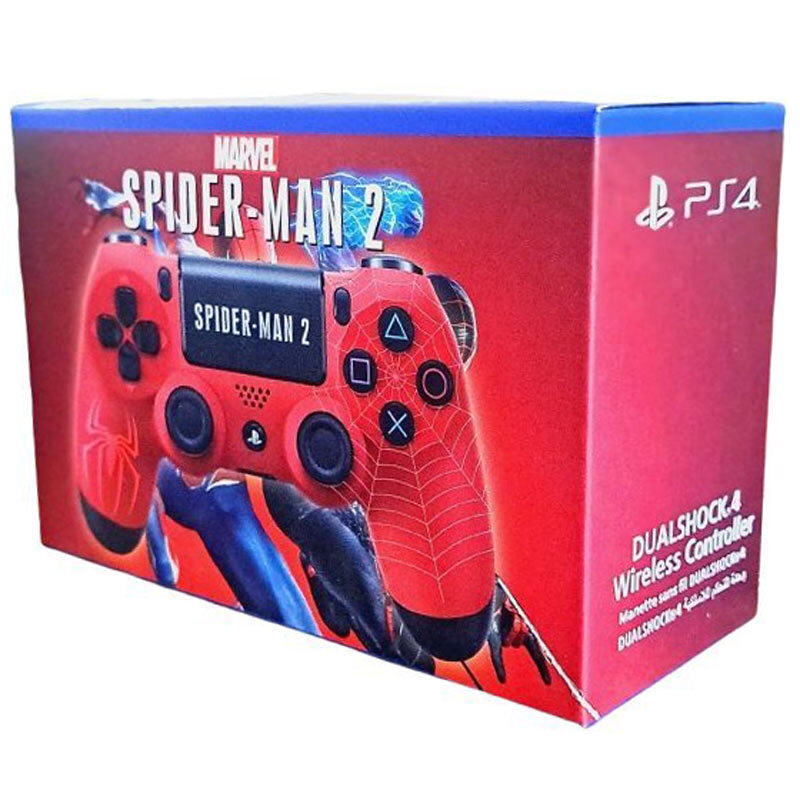 دسته بازی بی سیم SONY PlayStation 4 DualShock 4 طرح Spider Man 2