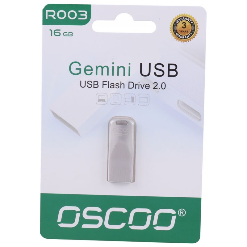 فلش 16 گیگ اوسکو Oscoo Gemini R003