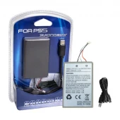 باتری دسته PS5 مدل GENCA-036 با ظرفیت 2000 به همراه کابل شارژ