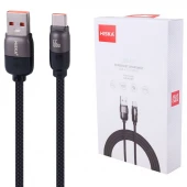 کابل تایپ سی فست شارژ 66 وات هیسکا Jelly LX-901AC طول 1 متر