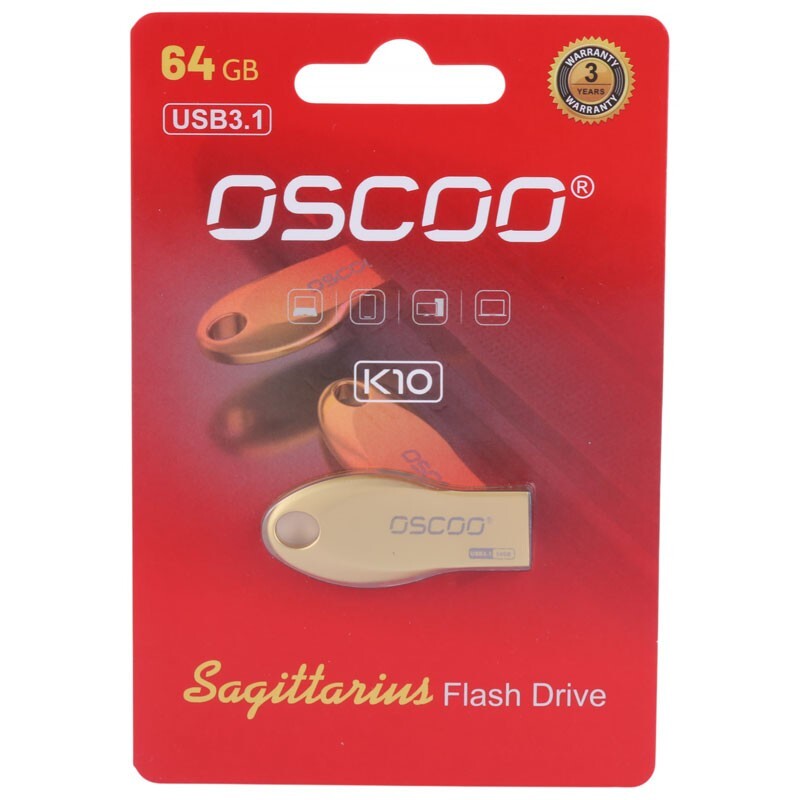 فلش 64 گیگ اوسکو Oscoo Sagittarius K10 USB3.1
