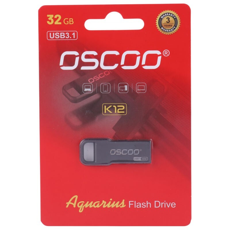 فلش 32 گیگ اوسکو Oscoo Aquarius K12 USB3.1