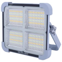 پروژکتور سیار شارژی و پاور بانک خورشیدی Solar Light