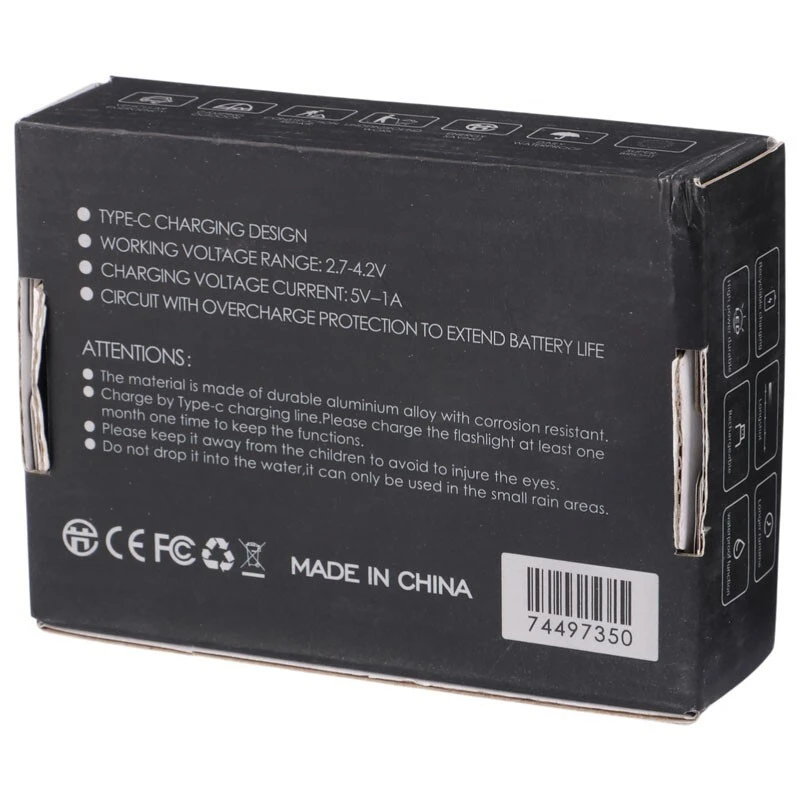 چراغ قوه پلیسی EDC Flashlight