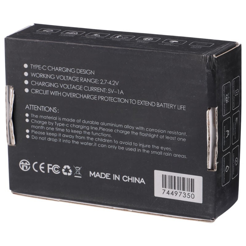 چراغ قوه پلیسی EDC Flashlight