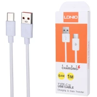 کابل تایپ سی فست شارژ Ldnio Highcopy 1m