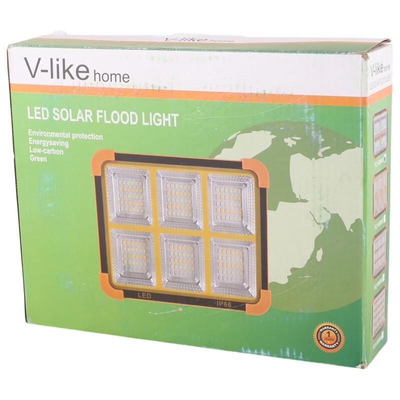 پروژکتور سیار شارژی و پاور بانک خورشیدی V-Like FLY-300W
