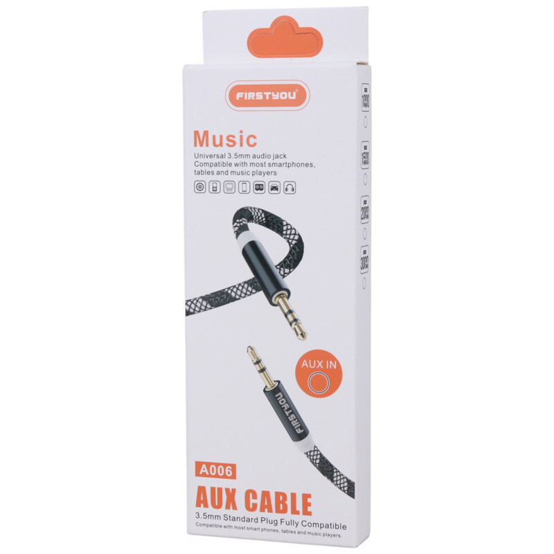کابل AUX فرست یو A006 طول 1 متر