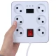 محافظ برق دیجیتال کامپیوتر و صوتی تصویری 6 خانه تیراژه M106 با کابل 1.8 متری