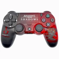 دسته بازی بی سیم SONY PlayStation 4 DualShock 4 طرح Assassins Creed Shadows