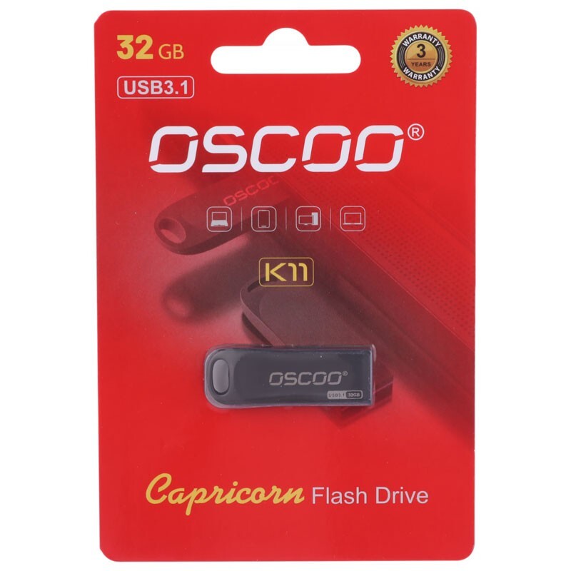 فلش 32 گیگ اوسکو Oscoo Capricorn K11 USB3.1