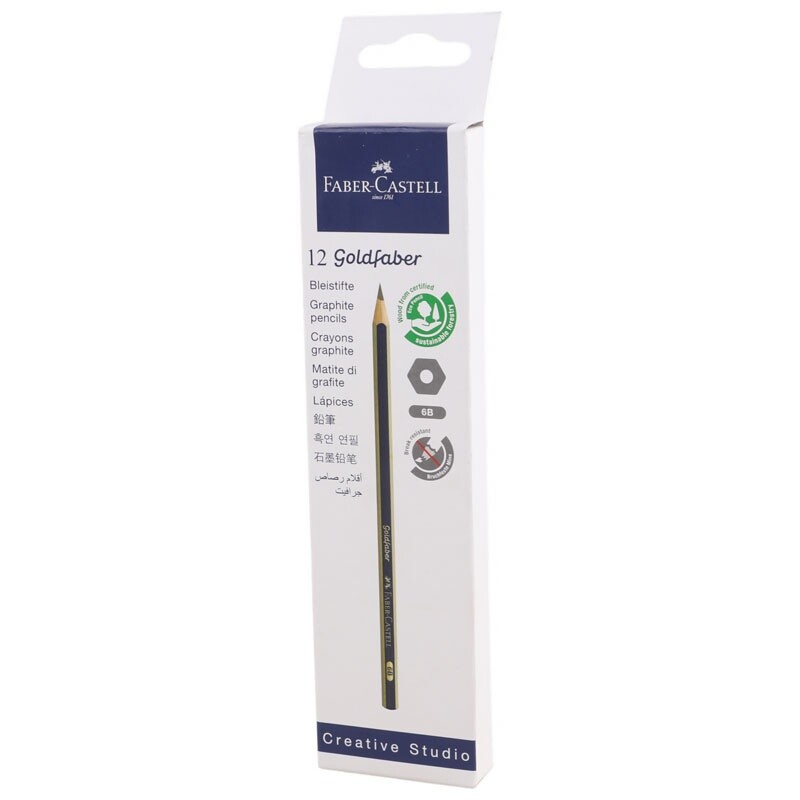 مداد طراحی فابر کاستل Faber-Castell 6B