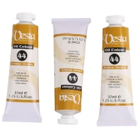 رنگ روغن وستا Yellow Ochre 44 حجم 37 میلی لیتر