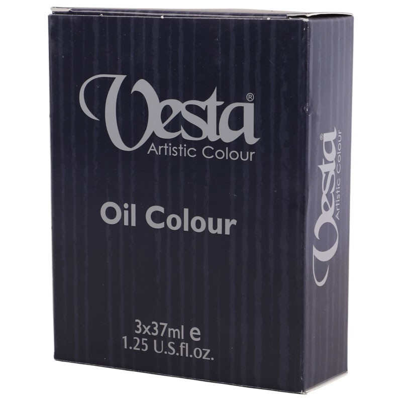 رنگ روغن وستا Yellow Ochre 44 حجم 37 میلی لیتر