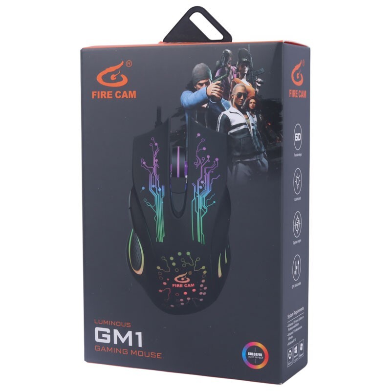 موس گیمینگ فایر کم GM1