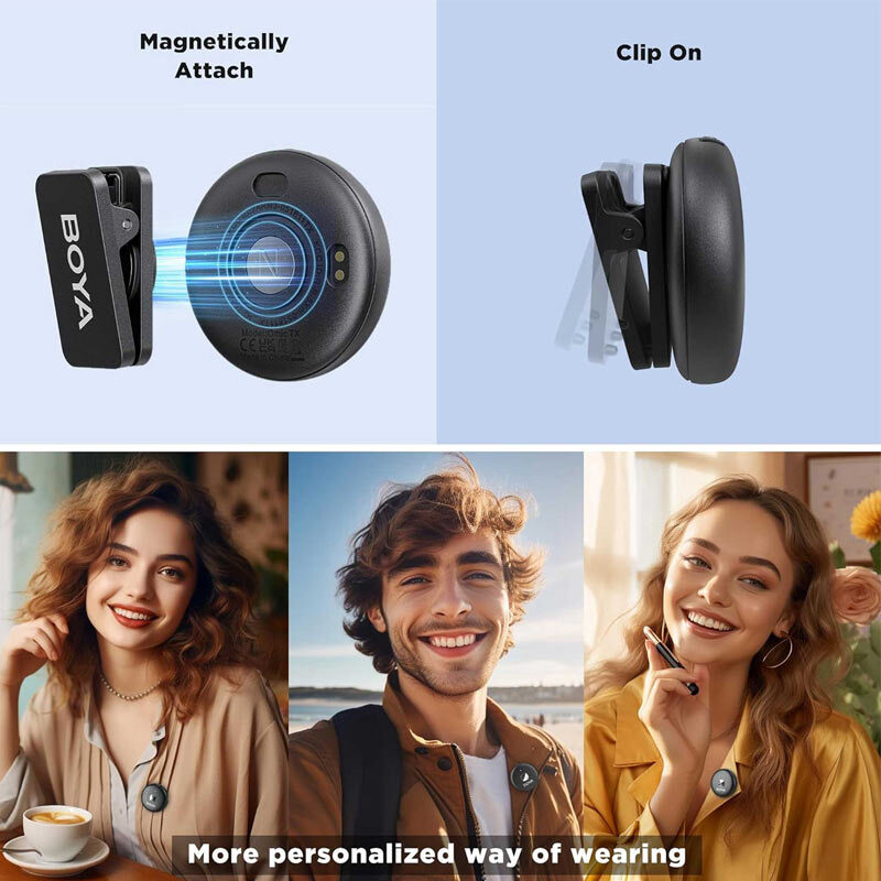 میکروفون یقه ای بی سیم Boya Omic-D