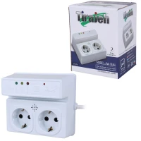 محافظ برق یخچال و فریزر دو کاره 2 خانه ارت دار تیراژه AVA با کابل 1.8 متری