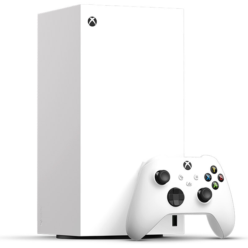 کنسول بازی مایکروسافت Xbox Series X Digital Edition Robot White 1TB SSD