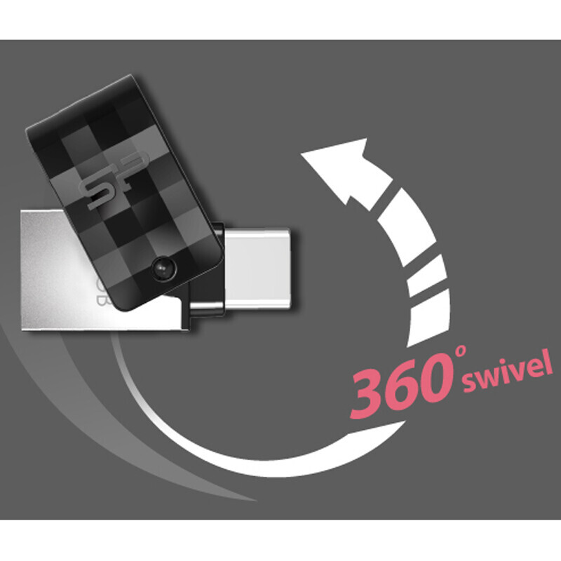 فلش 64 گیگ سیلیکون پاور Silicon Power C31 OTG Type-C USB3.2