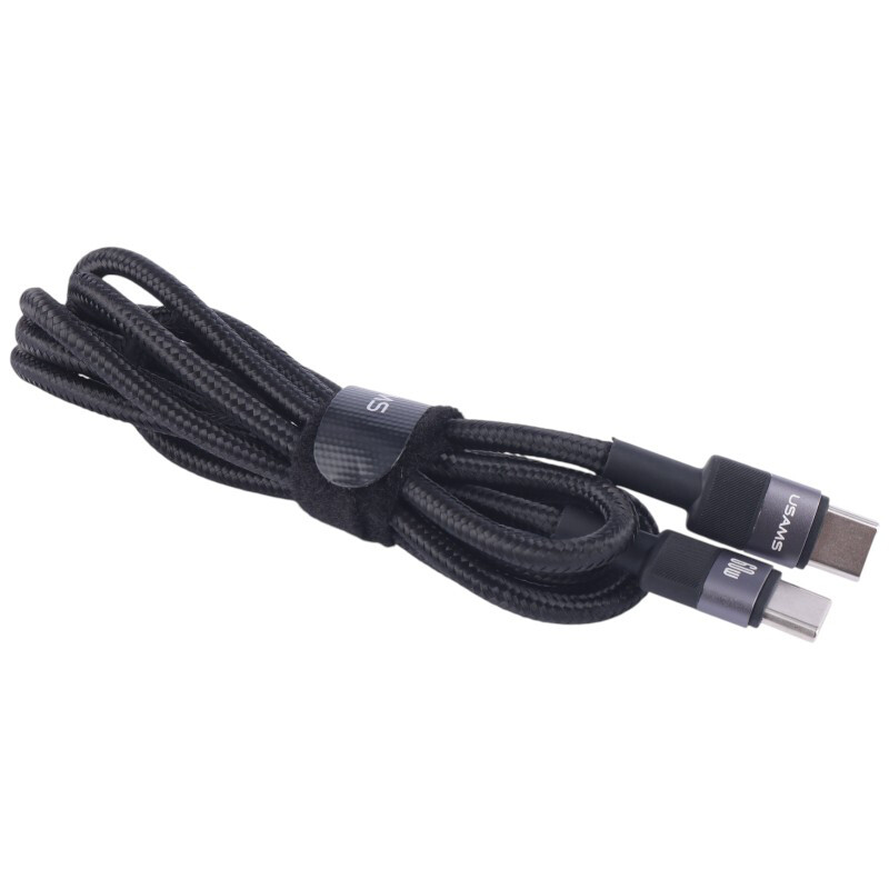 کابل تبدیل فست شارژ Usams SY SJ724 Type-C To Type-C 60W 1.2m کد 2