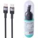 کابل دو سر تایپ سی فست شارژ 60 وات یوسامز SY SJ724 طول 1.2 متر کد 2