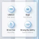 هاب 3 پورت USB 3.0 اوریکو PWCUR-U3