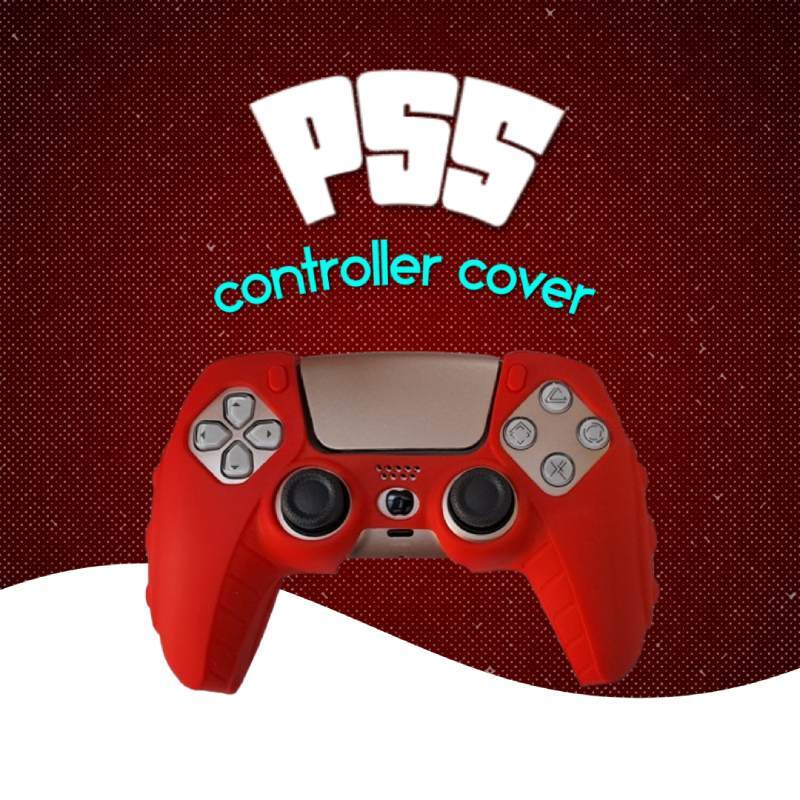 روکش دسته بازی PS5 استوپ دار قرمز