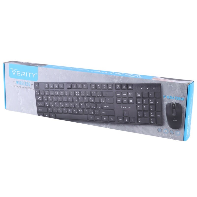 کیبورد و موس بی سیم وریتی V-KB6138W