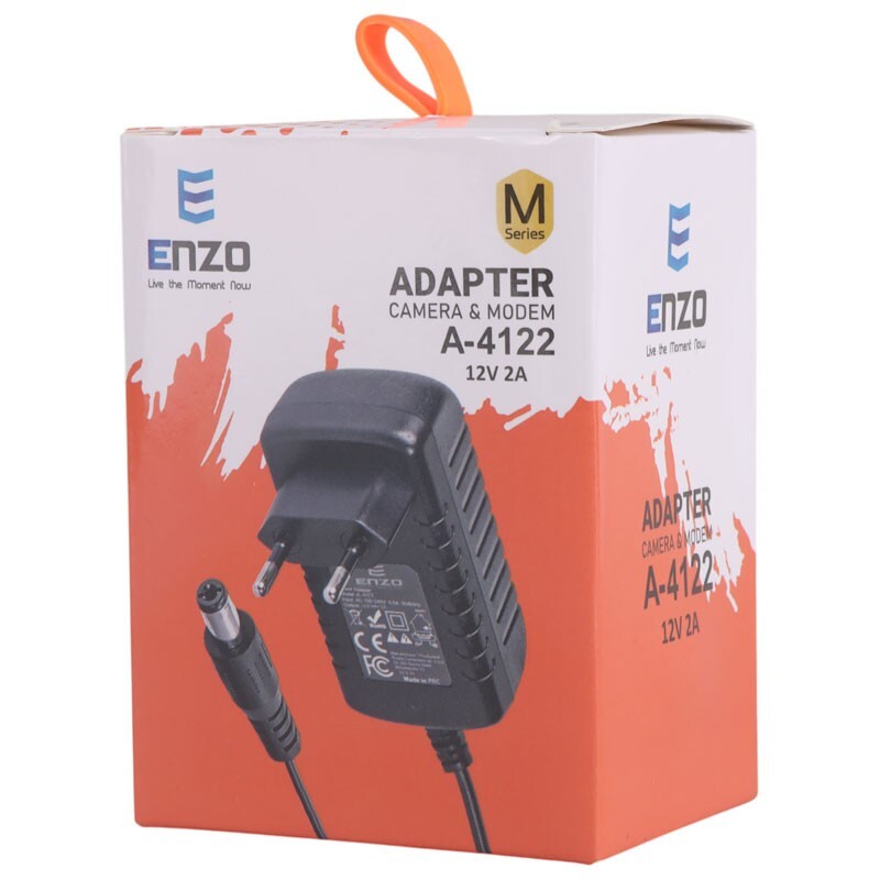 آداپتور مودم Enzo A-4122 12V 2A