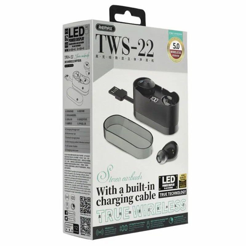 هندزفری بلوتوثی ریمکس TWS-22
