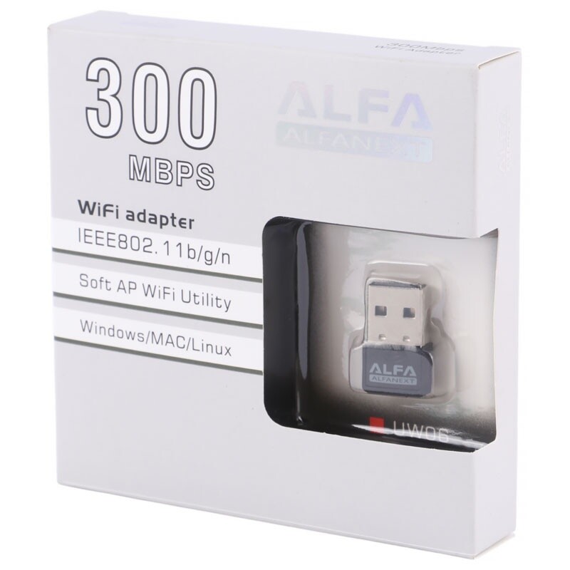 کارت شبکه بی سیم Alfa UW06 300Mbps