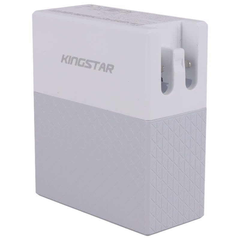 شارژر دیواری 65 وات کینگ استار KW295PD PD 3.25A + کابل تایپ سی