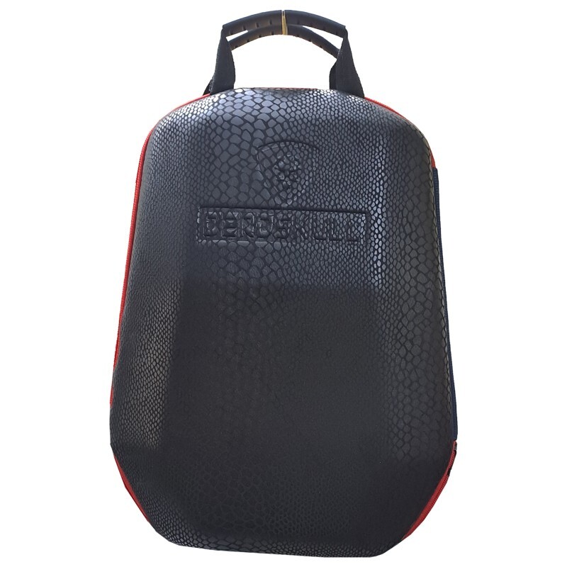 کیف کوله ای کنسول بازی Deadskull PS5 Slim طرح پوست ماری مشکی