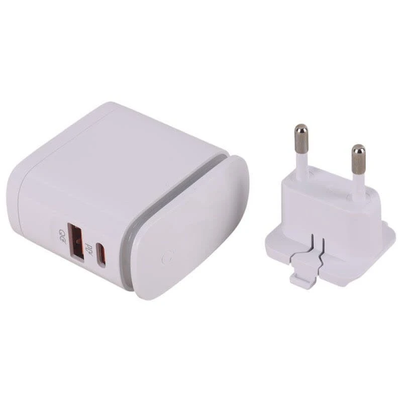 شارژر دیواری 25 وات سیبراتون S-W2225C-PD QC3.0 PD 3A + کابل تایپ سی