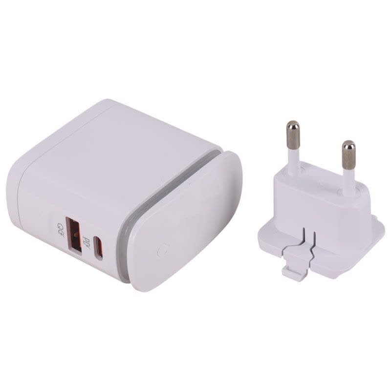 شارژر دیواری 25 وات سیبراتون S-W2225C-PD QC3.0 PD 3A + کابل تایپ سی