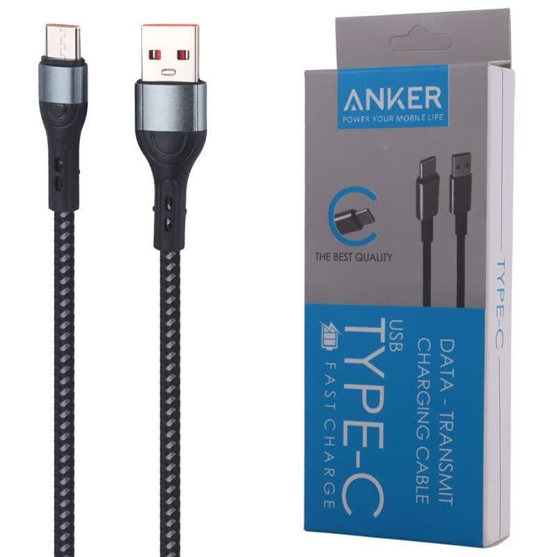کابل تایپ سی فست شارژ Anker 1m
