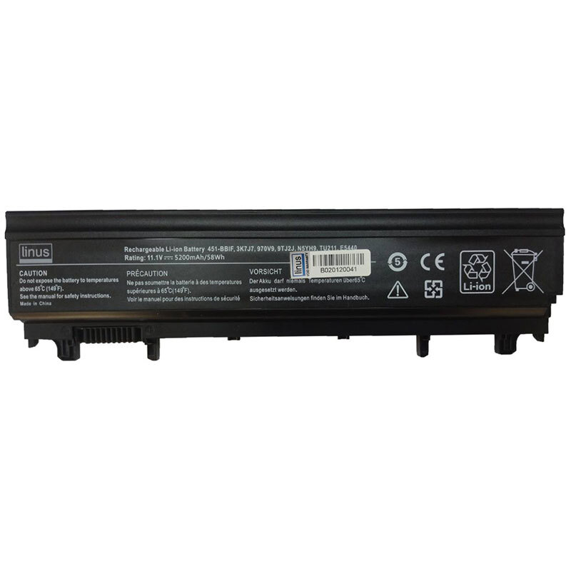 باتری لپ تاپ دل Dell E5440 6Cell