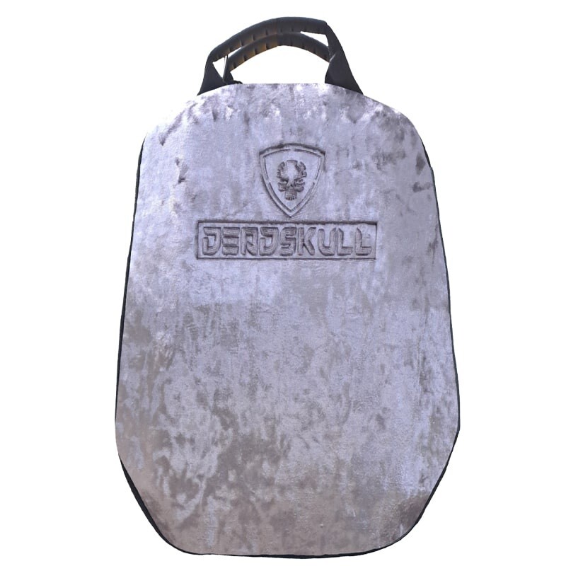 کیف کوله ای کنسول بازی Deadskull PS5 Slim طرح مخملی طوسی
