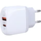 شارژر دیواری 20 وات سیبراتون S-W2220C-PD QC3.0 PD 3A + کابل تایپ سی