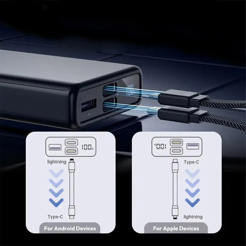 پاور بانک فست شارژ روموس PLT10-172 PD 22.5W ظرفیت 10000 میلی آمپر ساعت