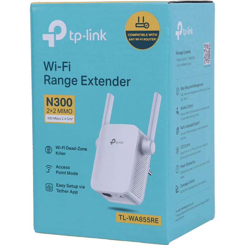 توسعه دهنده شبکه بی سیم تی پی لینک TL-WA855RE